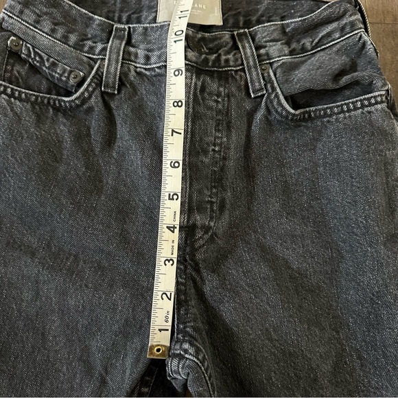 Everlane‎ The 90's Cheeky Jean Black Classic Button Fly 25 Ankle - Picture 4 of 8